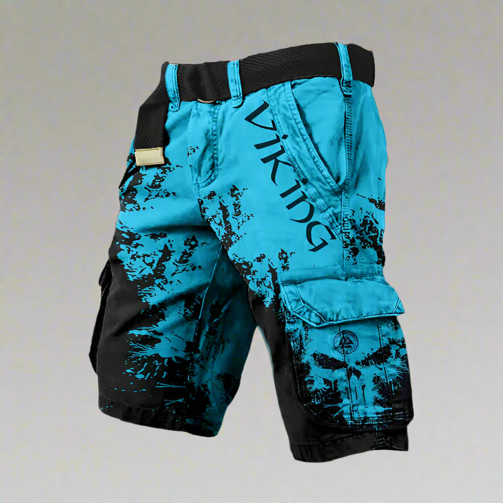 Viking | Cómodos pantalones cortos cargo de estilo vikingo