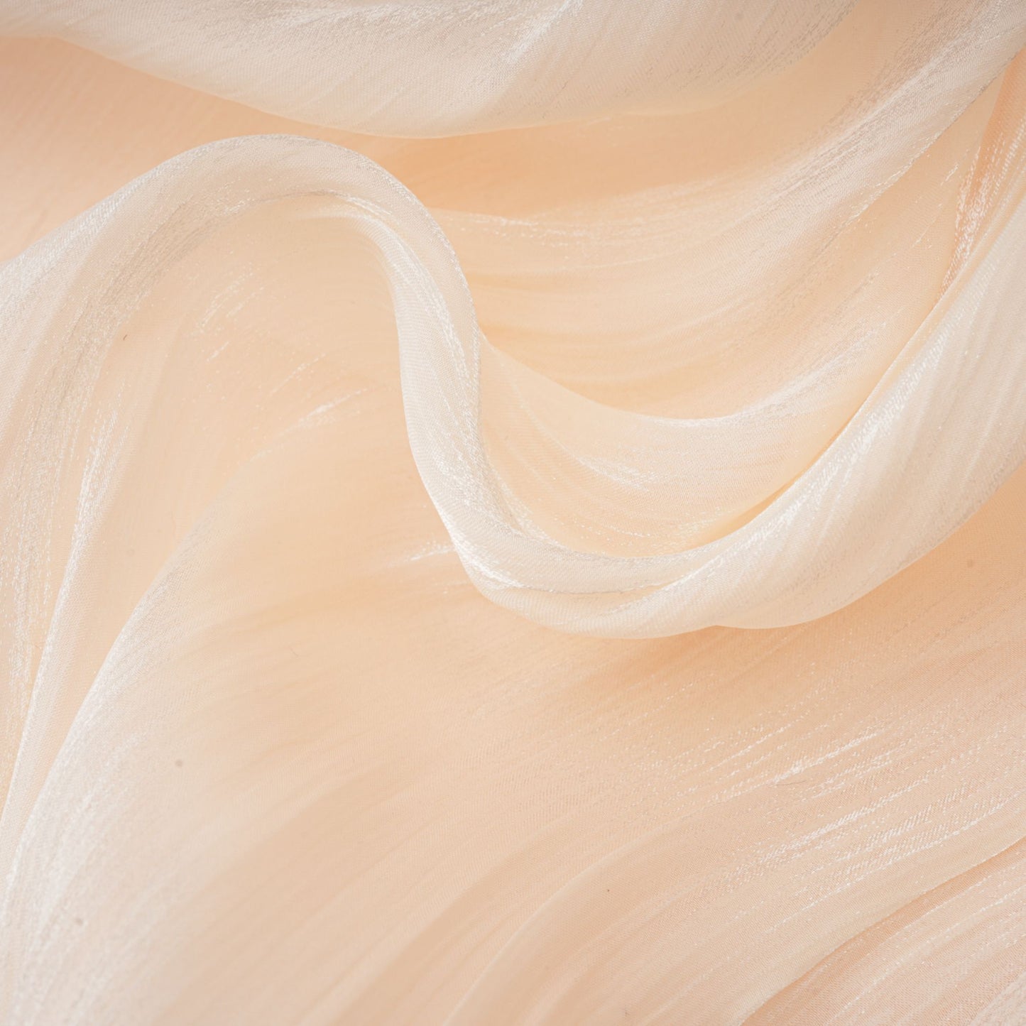 Mini vestido con volantes y pliegues neutro Eugénia