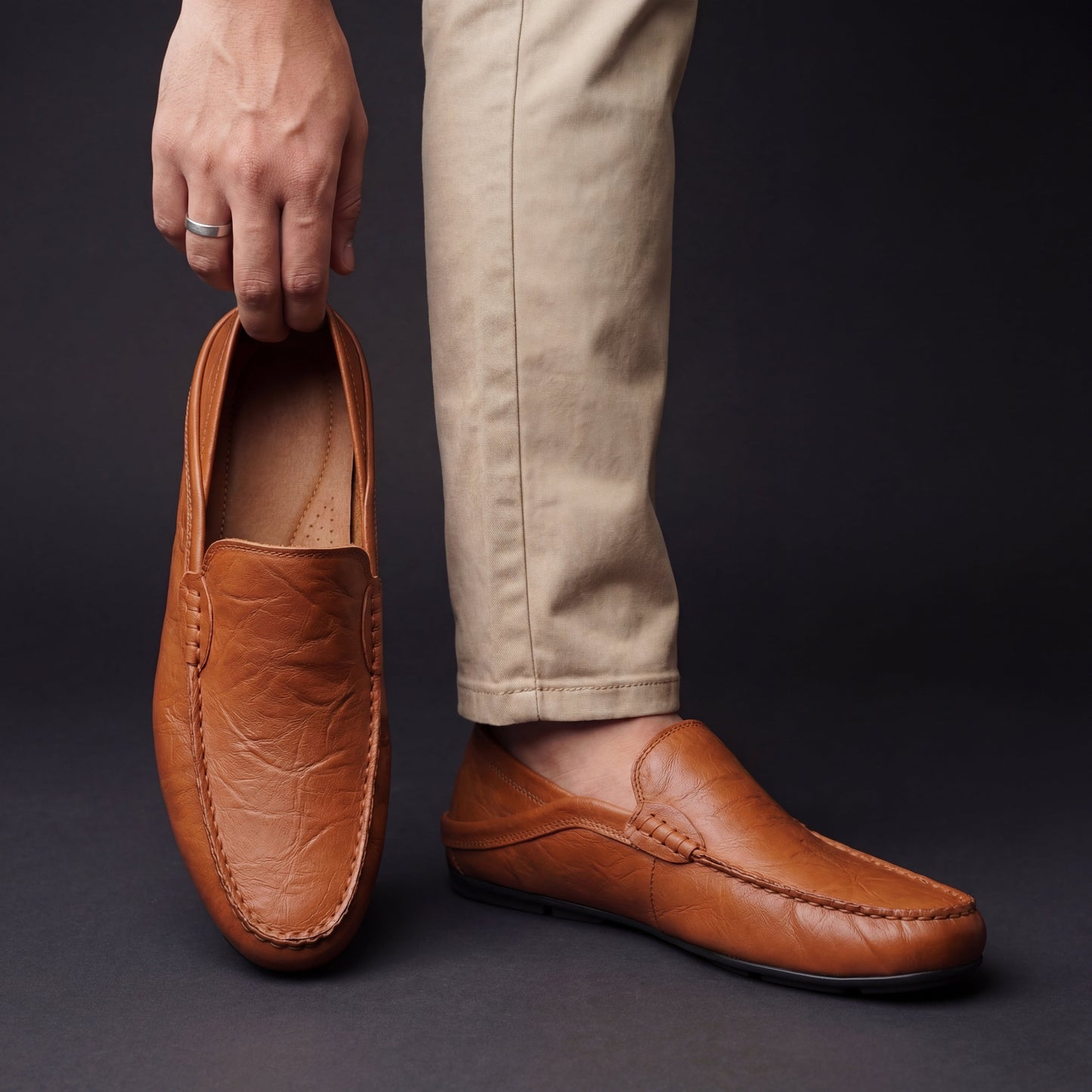 Cazel | Mocasines de piel