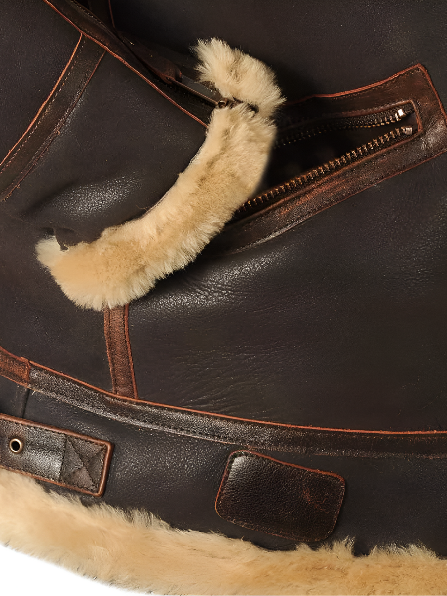 Aviator Lancaster – Cuero Shearling Premium