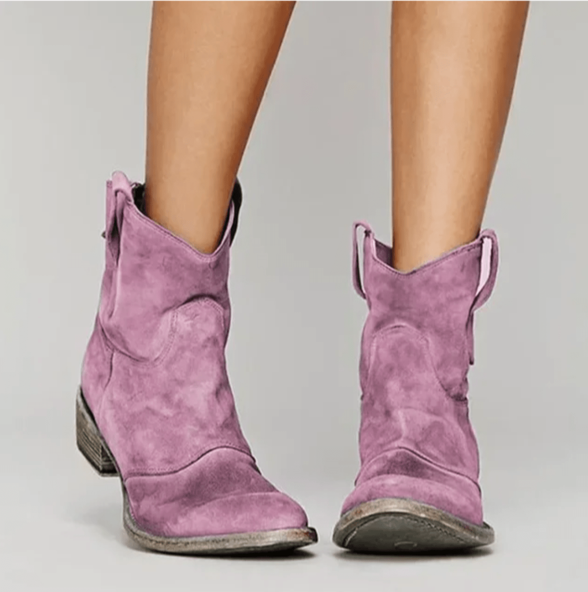 Charlotte - Botas ortopédicas de ante