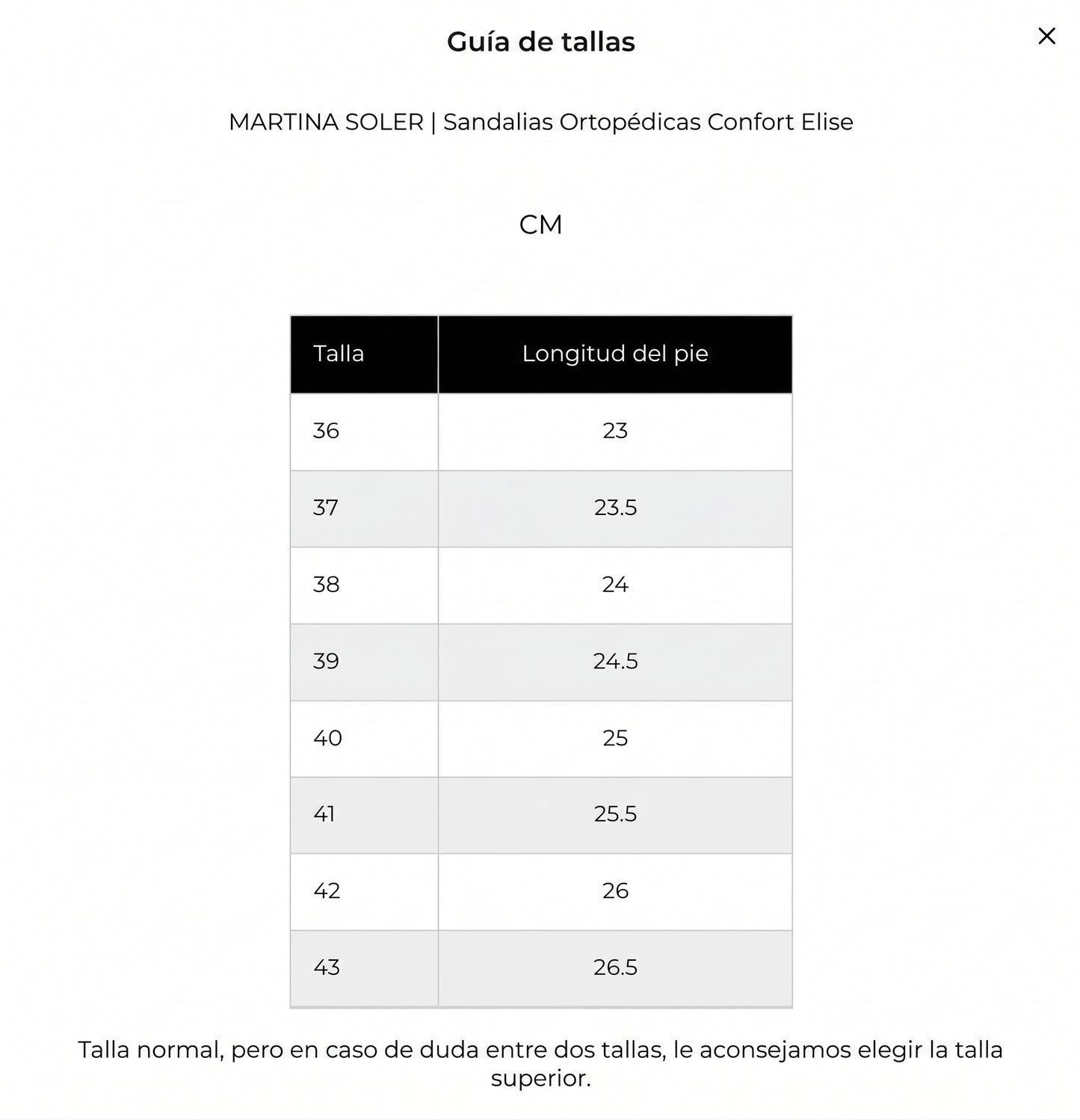 MARTINA SOLER | Sandalias ortopédicas cómodas Elise