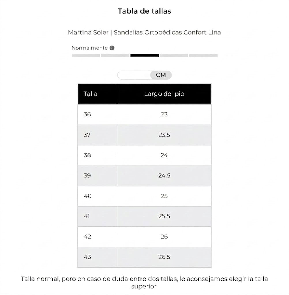 Martina Soler| Sandalias ortopédicas cómodas Lina
