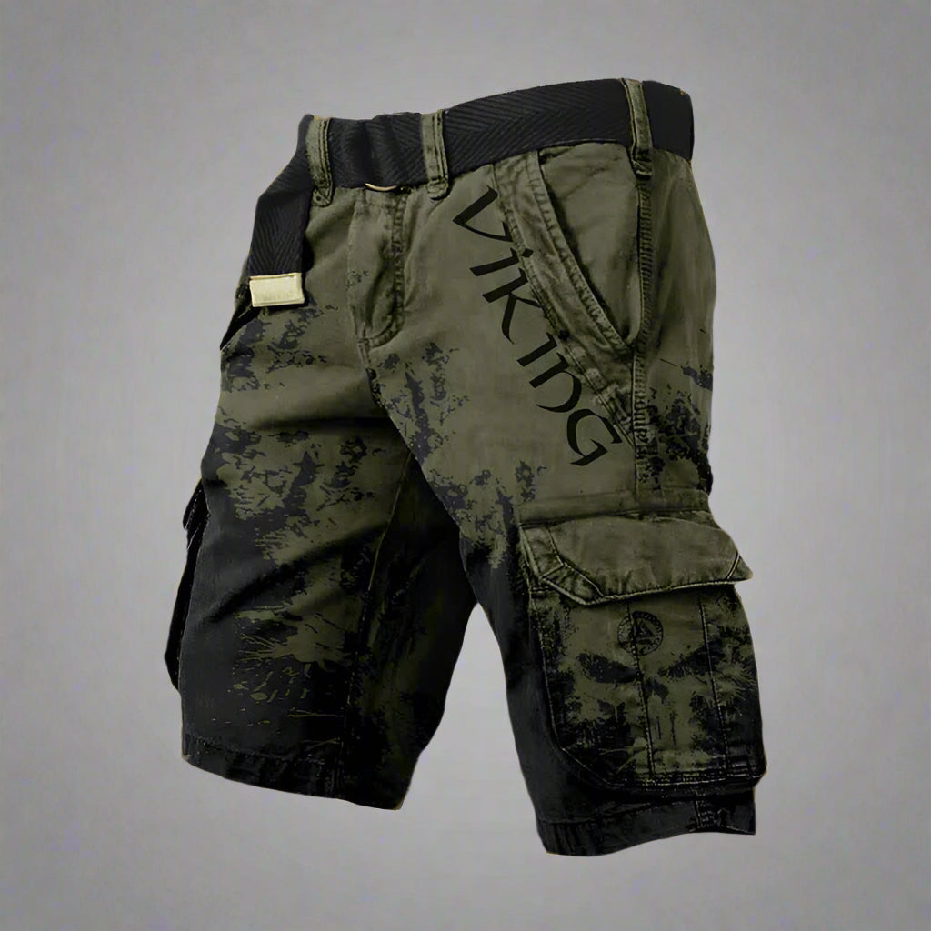 Viking | Cómodos pantalones cortos cargo de estilo vikingo