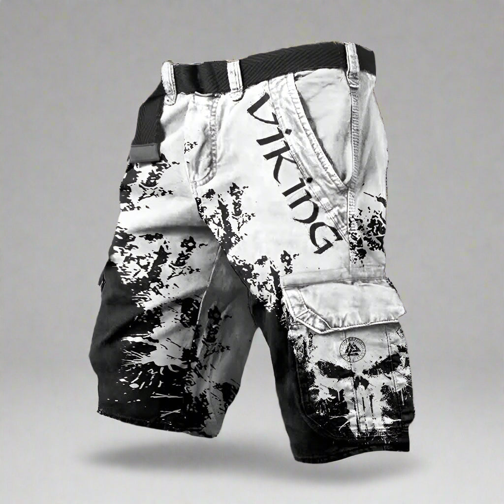 Viking | Cómodos pantalones cortos cargo de estilo vikingo