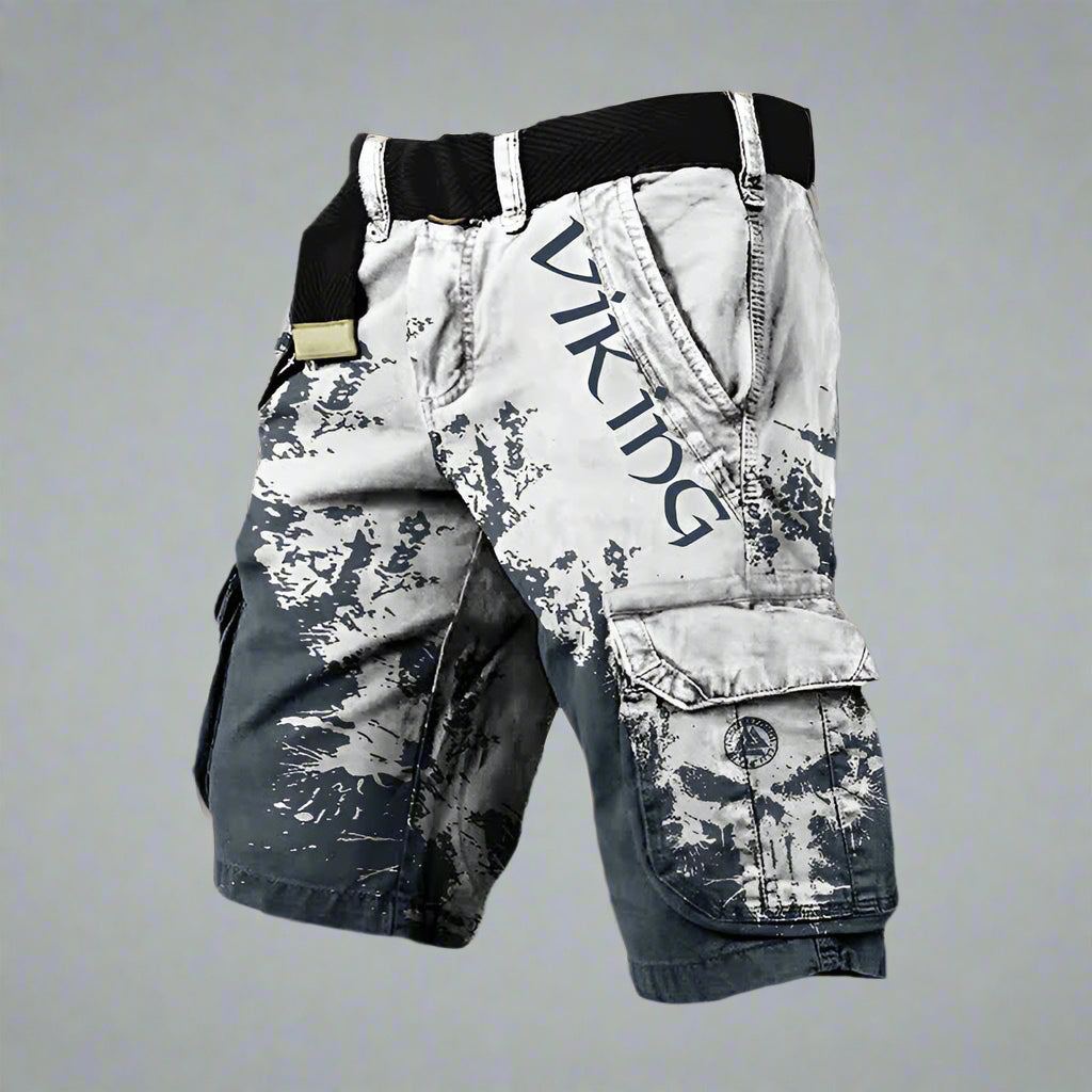 Viking | Cómodos pantalones cortos cargo de estilo vikingo