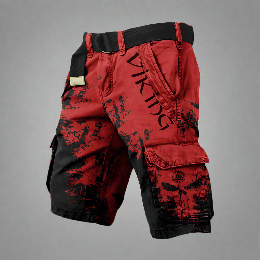 Viking | Cómodos pantalones cortos cargo de estilo vikingo