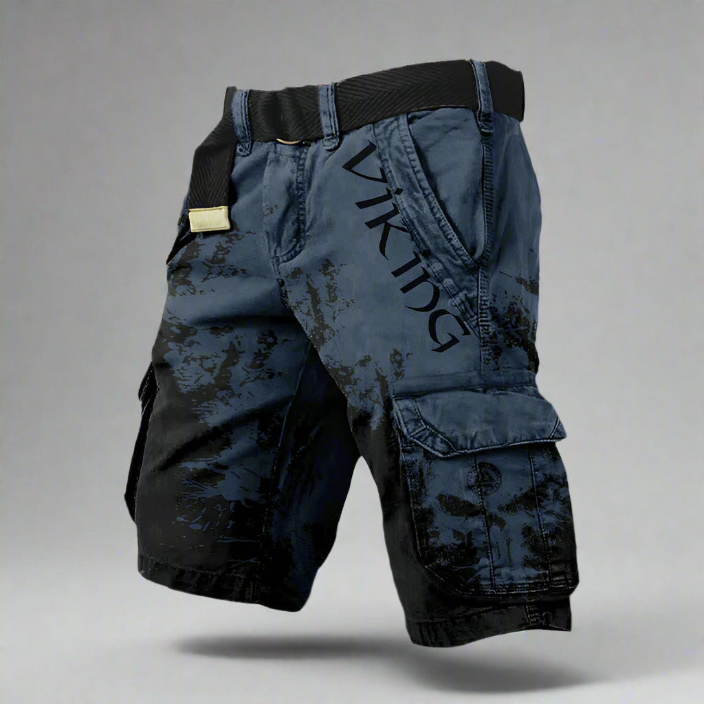 Viking | Cómodos pantalones cortos cargo de estilo vikingo