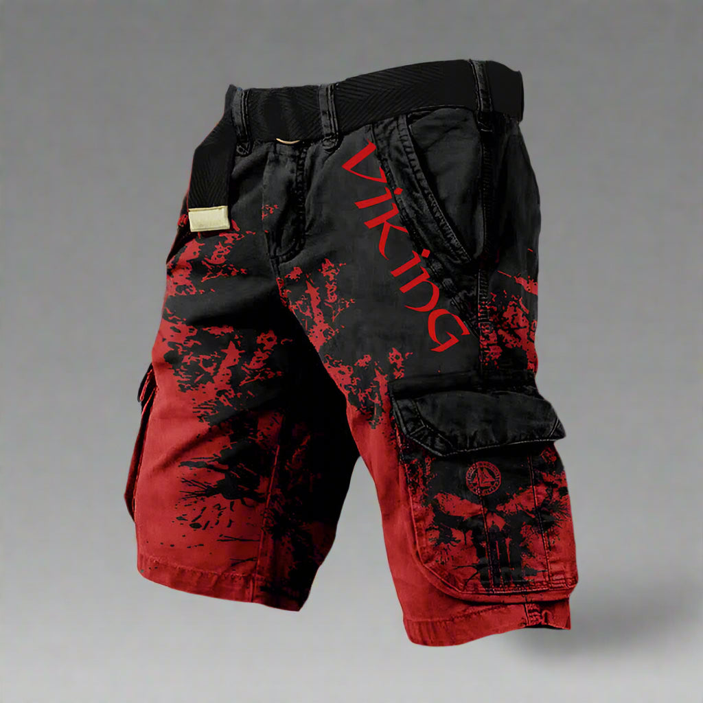 Viking | Cómodos pantalones cortos cargo de estilo vikingo