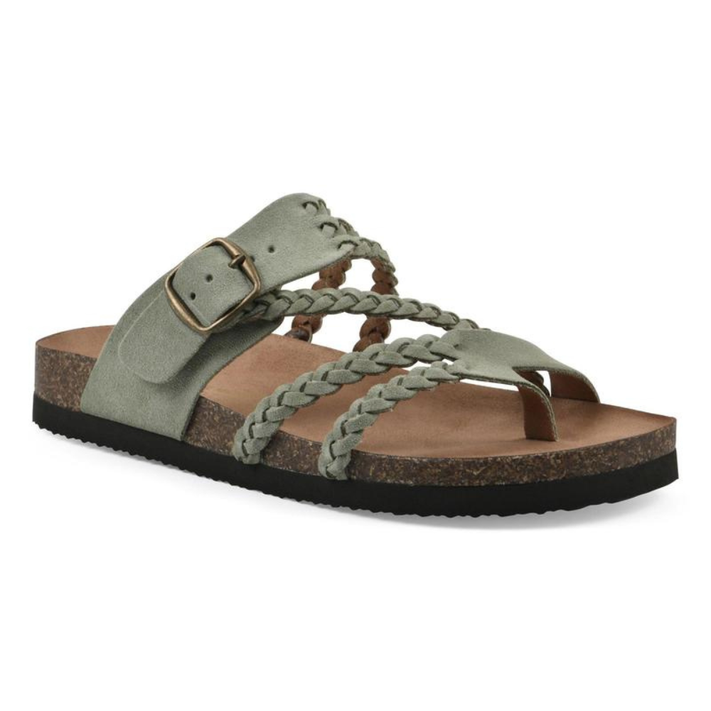 Sandalias Hayleigh — Trenzadas en Corcho