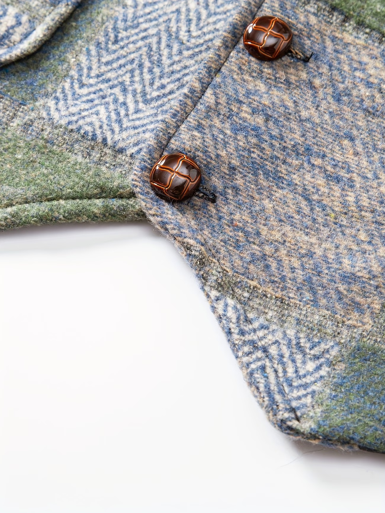 Sommerfeld | Chaleco de tweed con diseño en espiga para hombre