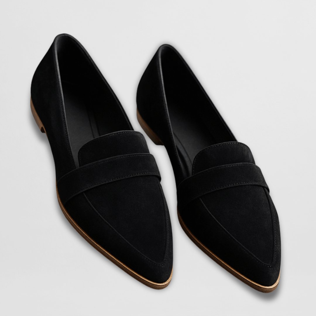 Helen | Mocasín de ante suave con diseño ergonómico