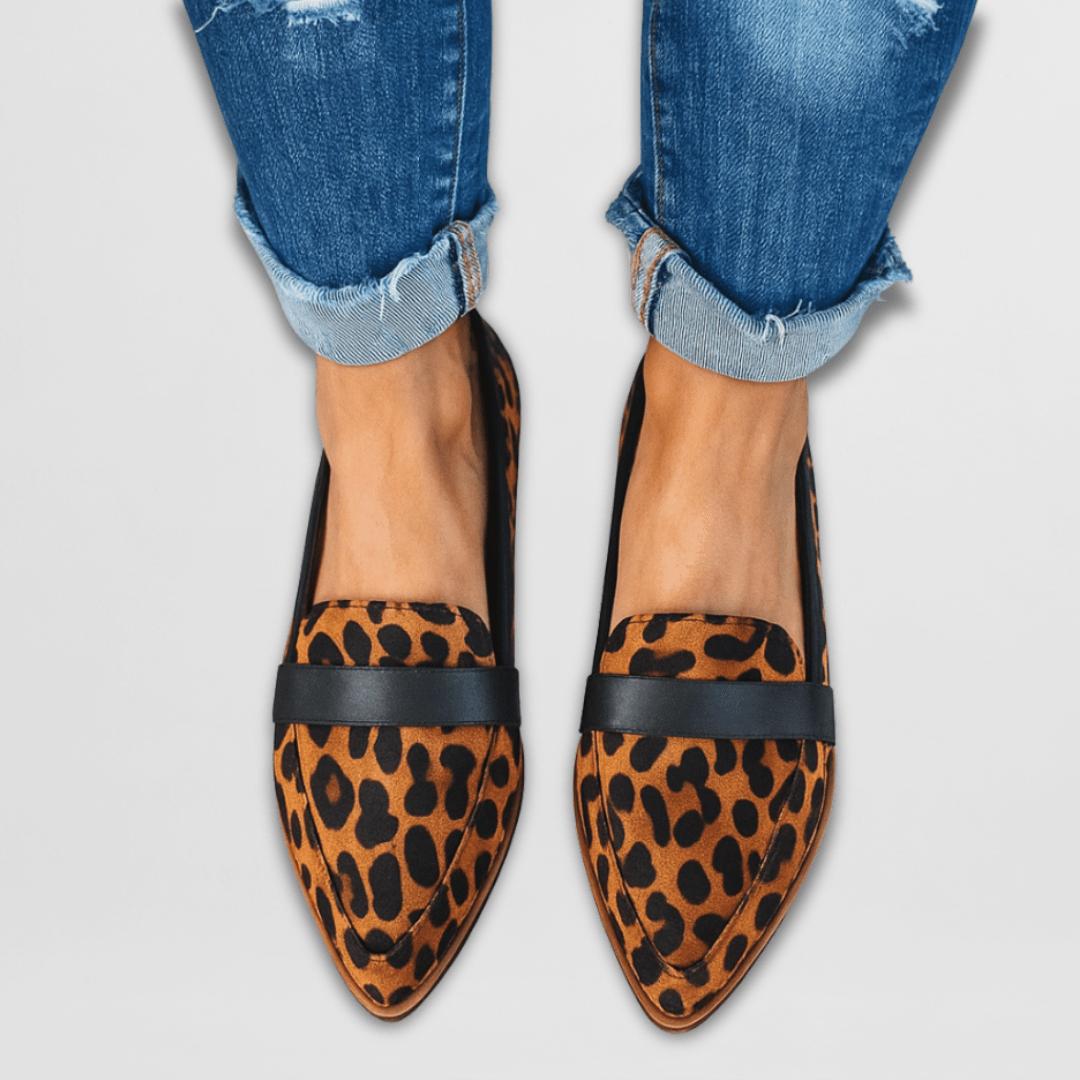 Helen | Mocasín de ante suave con diseño ergonómico