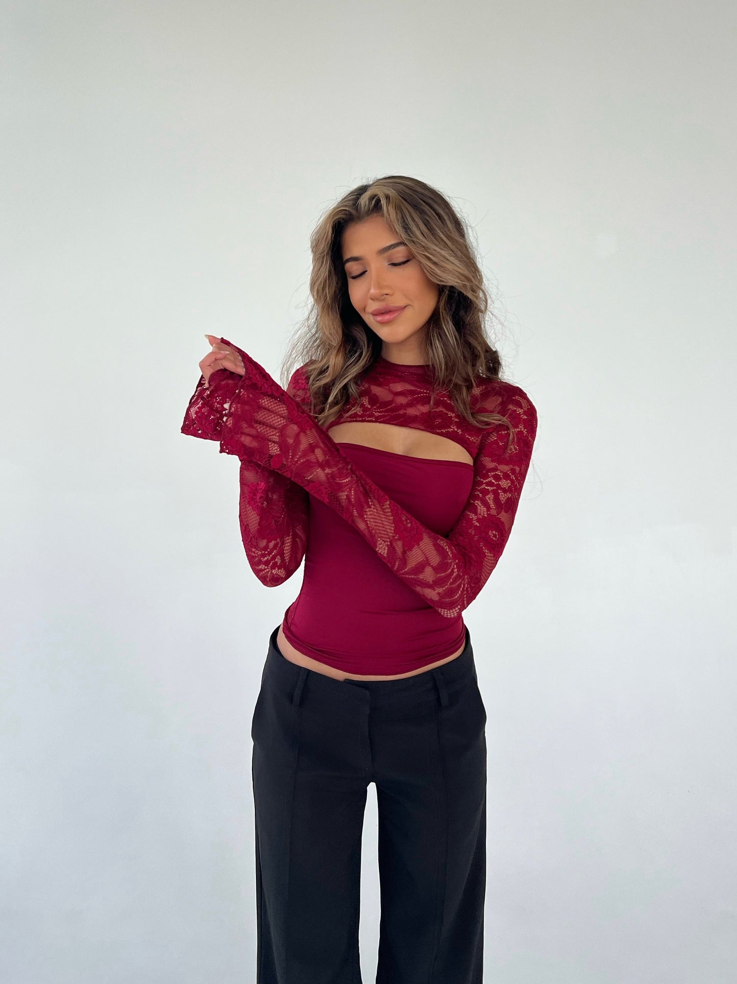 Martina Soler | Top de encaje