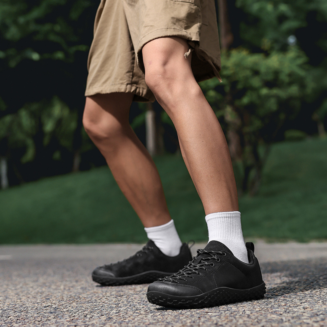 Barefoot TrekShield™ Green – Impermeables y Antideslizantes