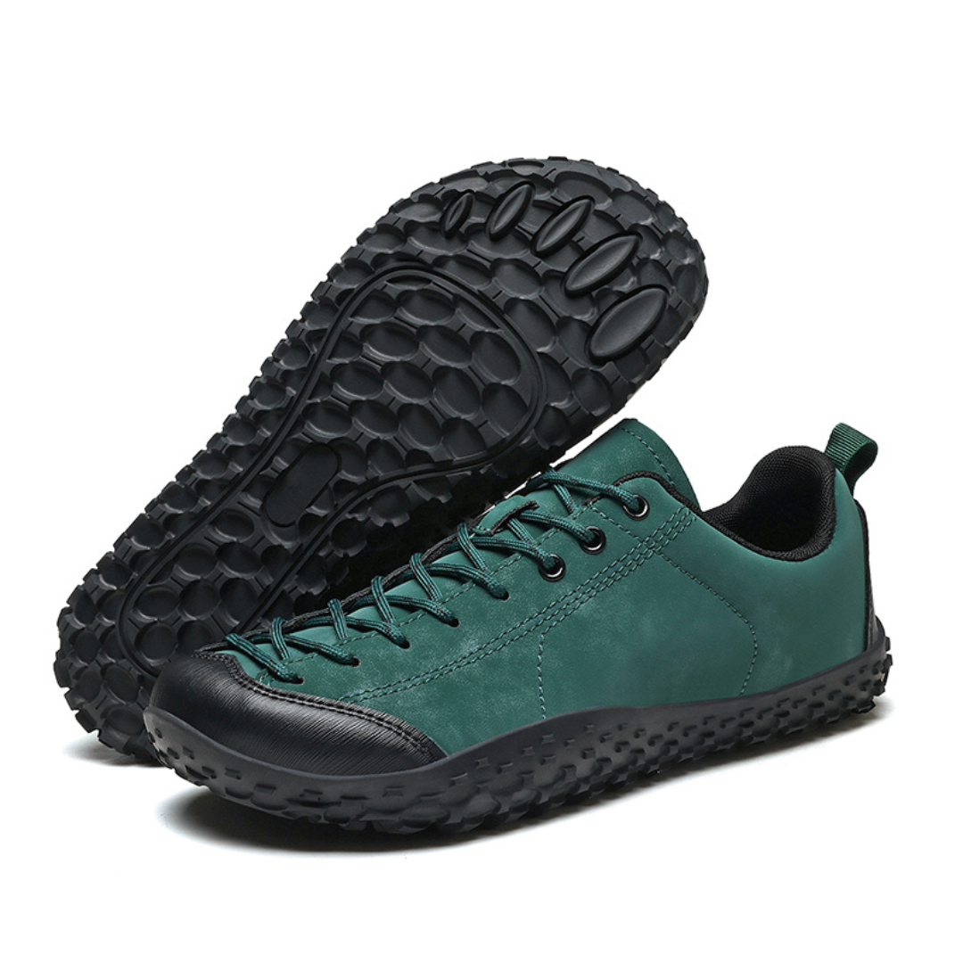 Barefoot TrekShield™ Green – Impermeables y Antideslizantes