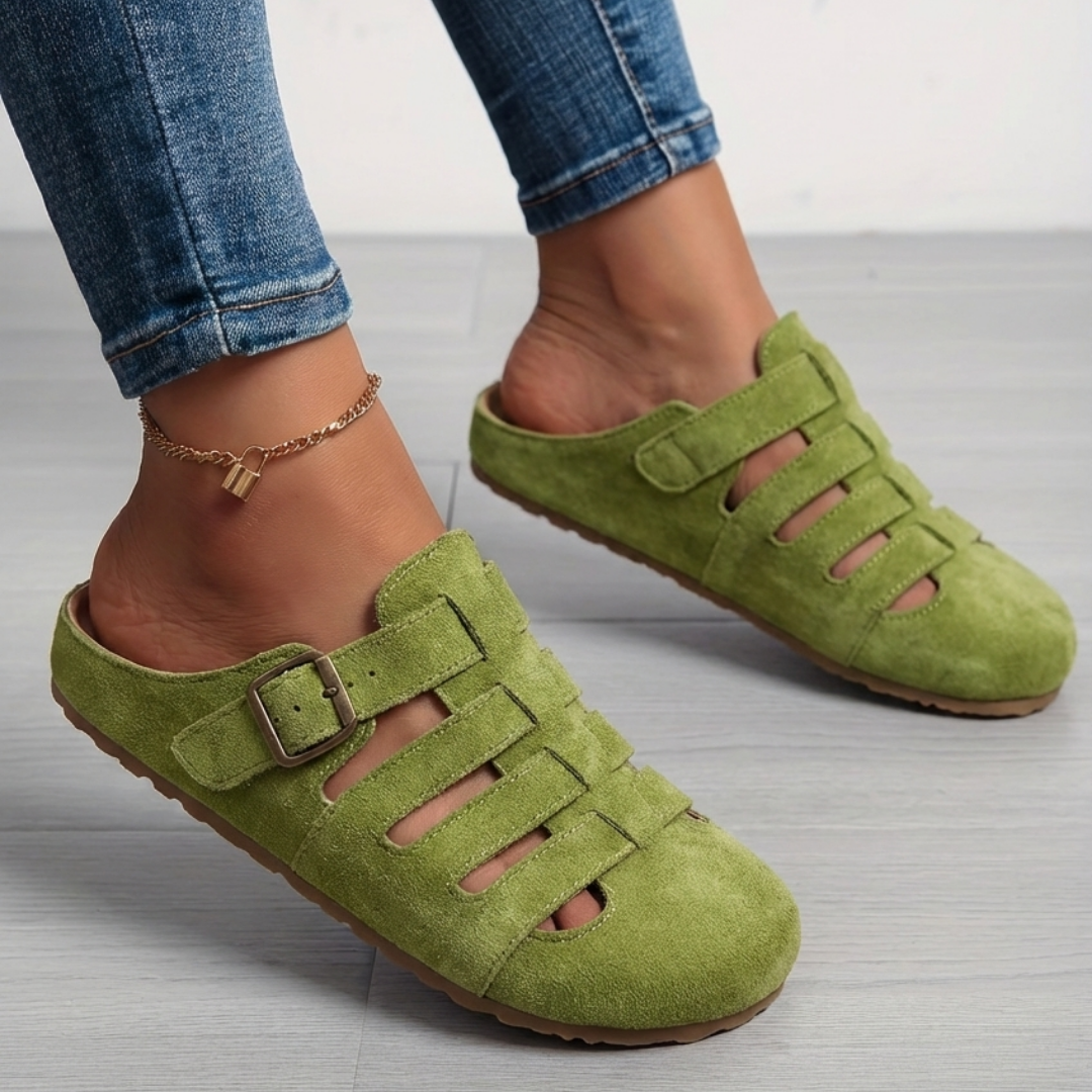 Claire | Sandalias tipo mules cómodas sin cierre