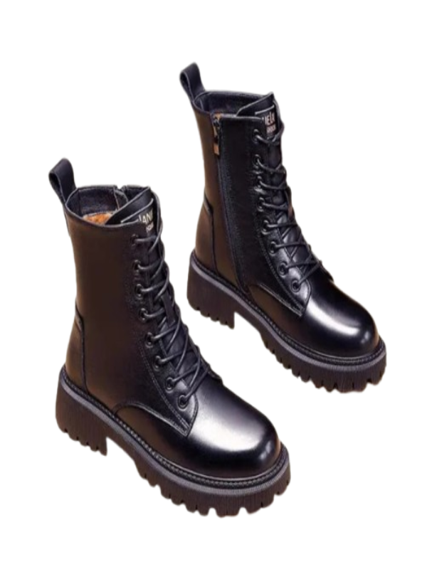 Botines Rebel – Suela Track Negra