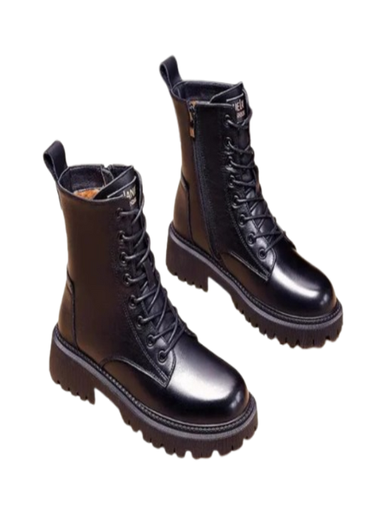 Botines Rebel – Suela Track Negra