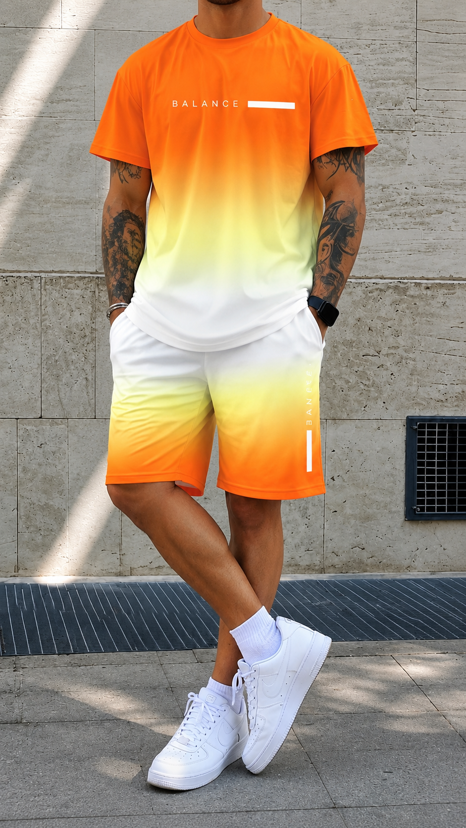 Varel | Conjunto de verano con efecto degradado