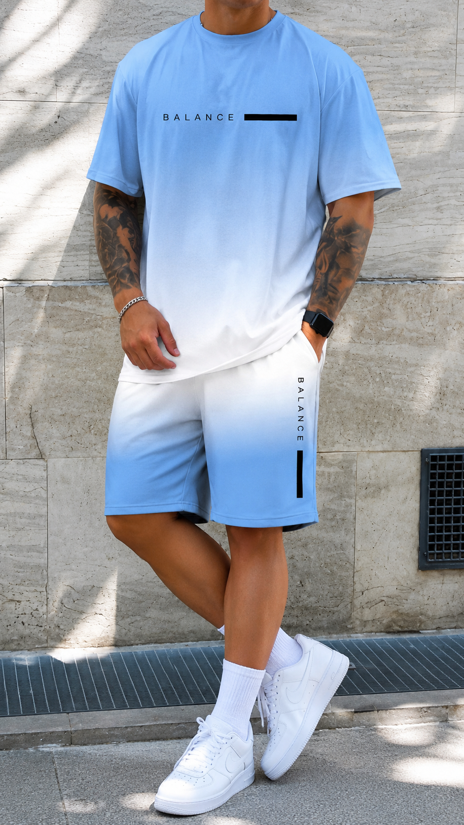 Varel | Conjunto de verano con efecto degradado