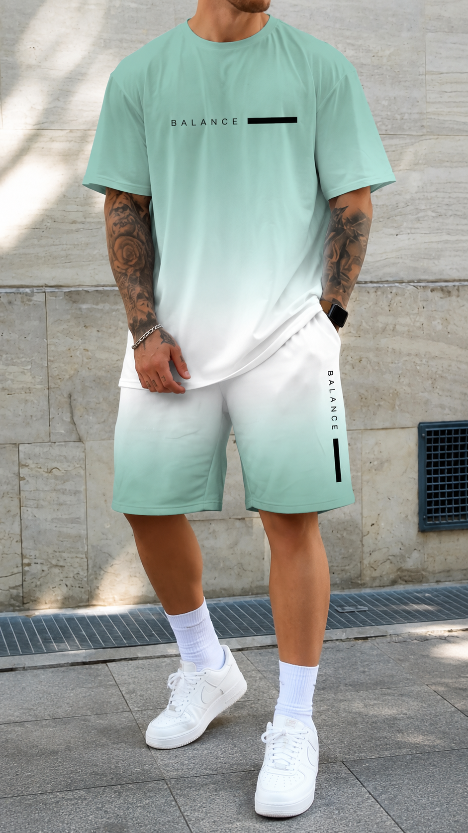 Varel | Conjunto de verano con efecto degradado