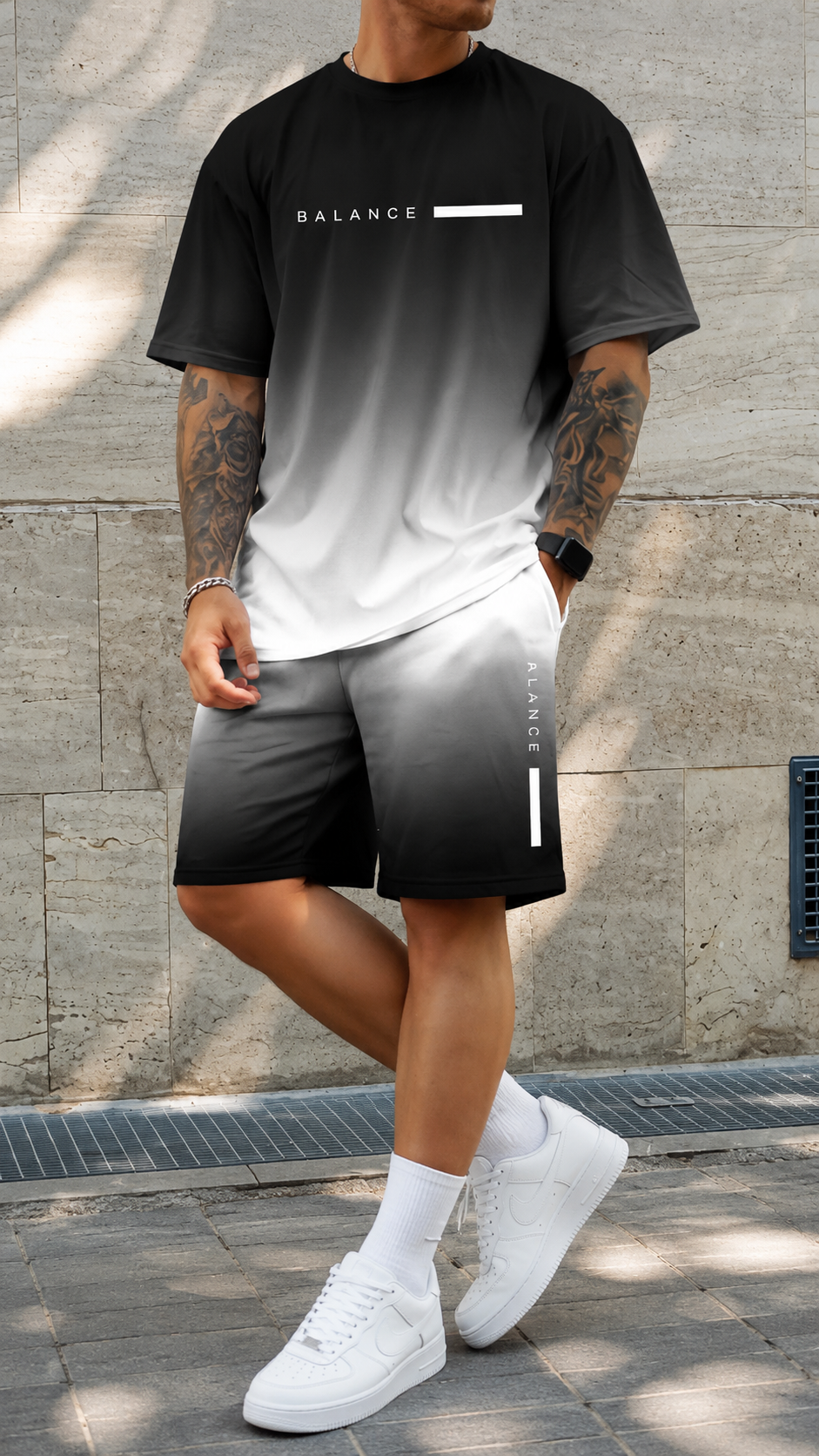 Varel | Conjunto de verano con efecto degradado