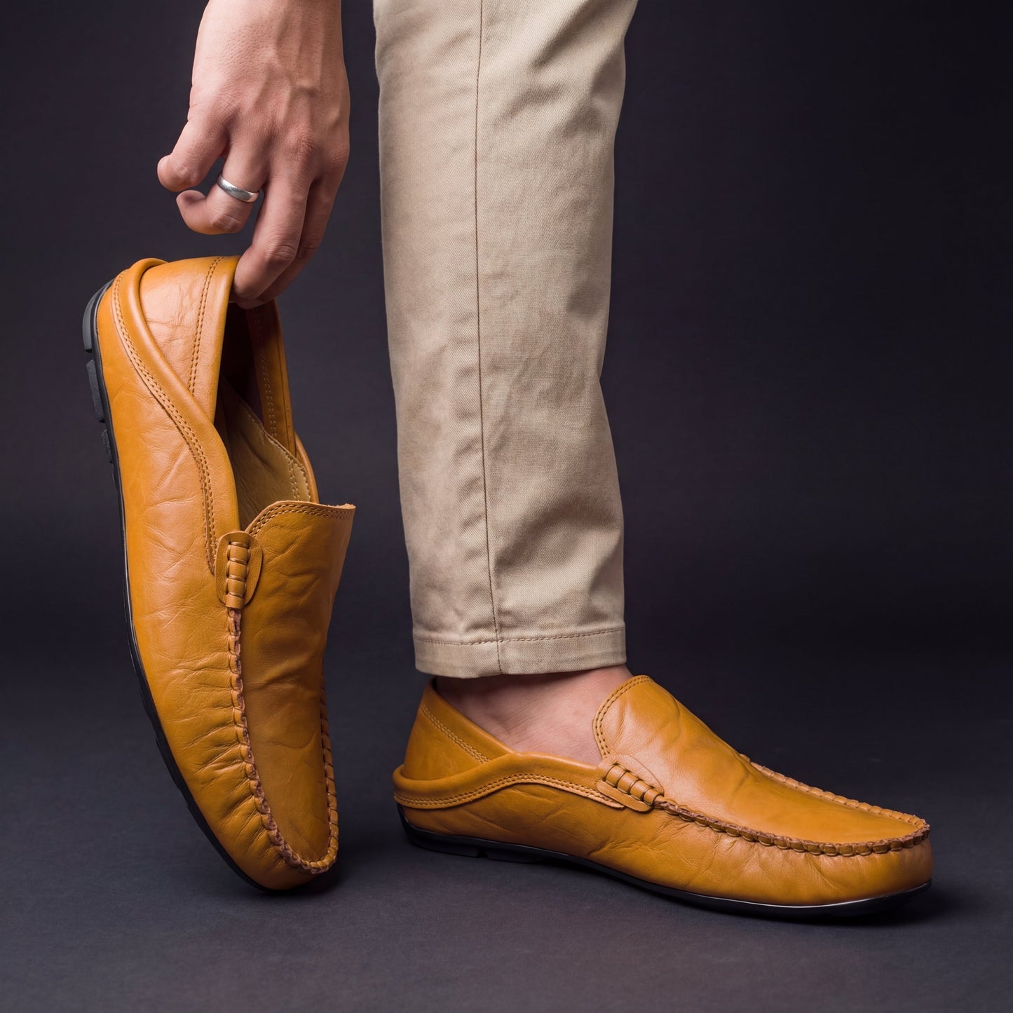 Cazel | Mocasines de piel