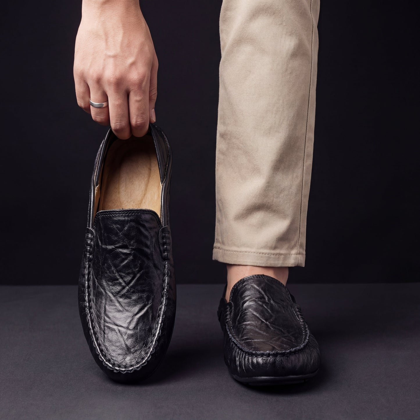 Cazel | Mocasines de piel