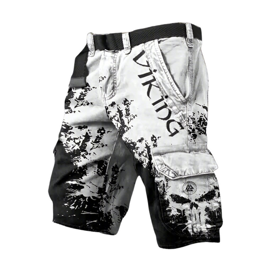Viking | Cómodos pantalones cortos cargo de estilo vikingo