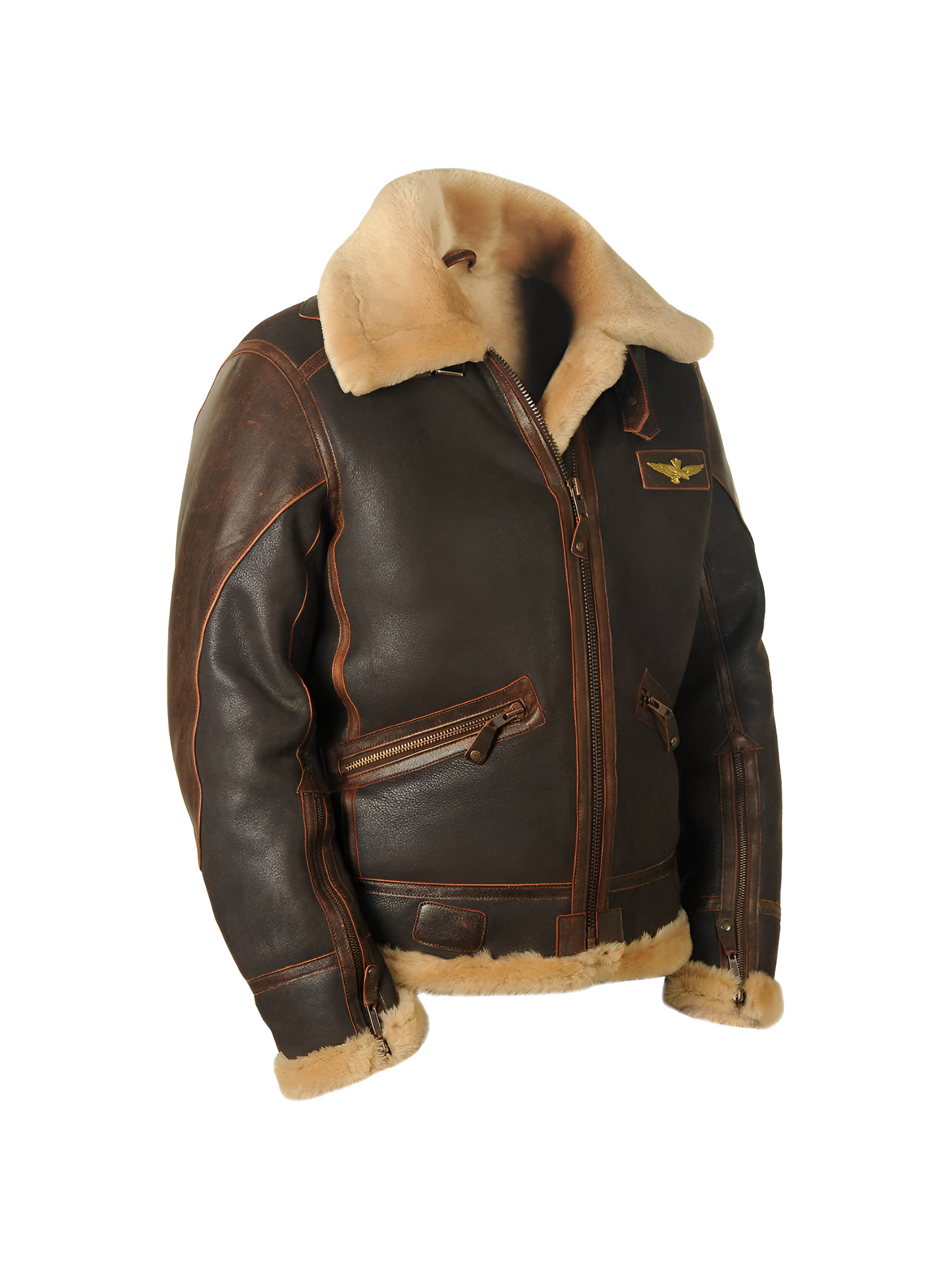 Aviator Lancaster – Cuero Shearling Premium