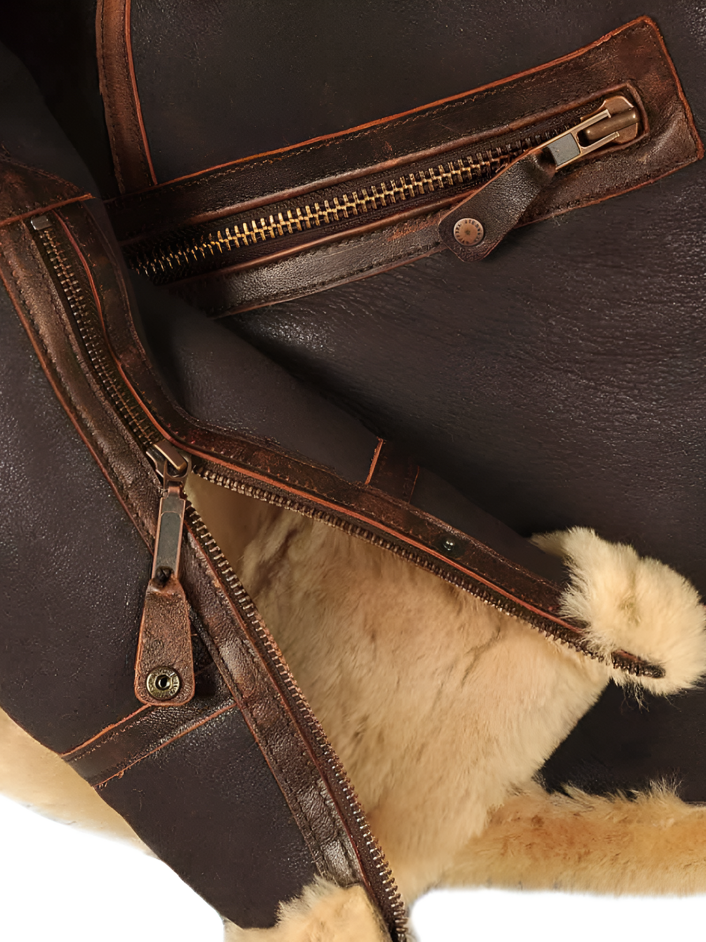 Aviator Lancaster – Cuero Shearling Premium