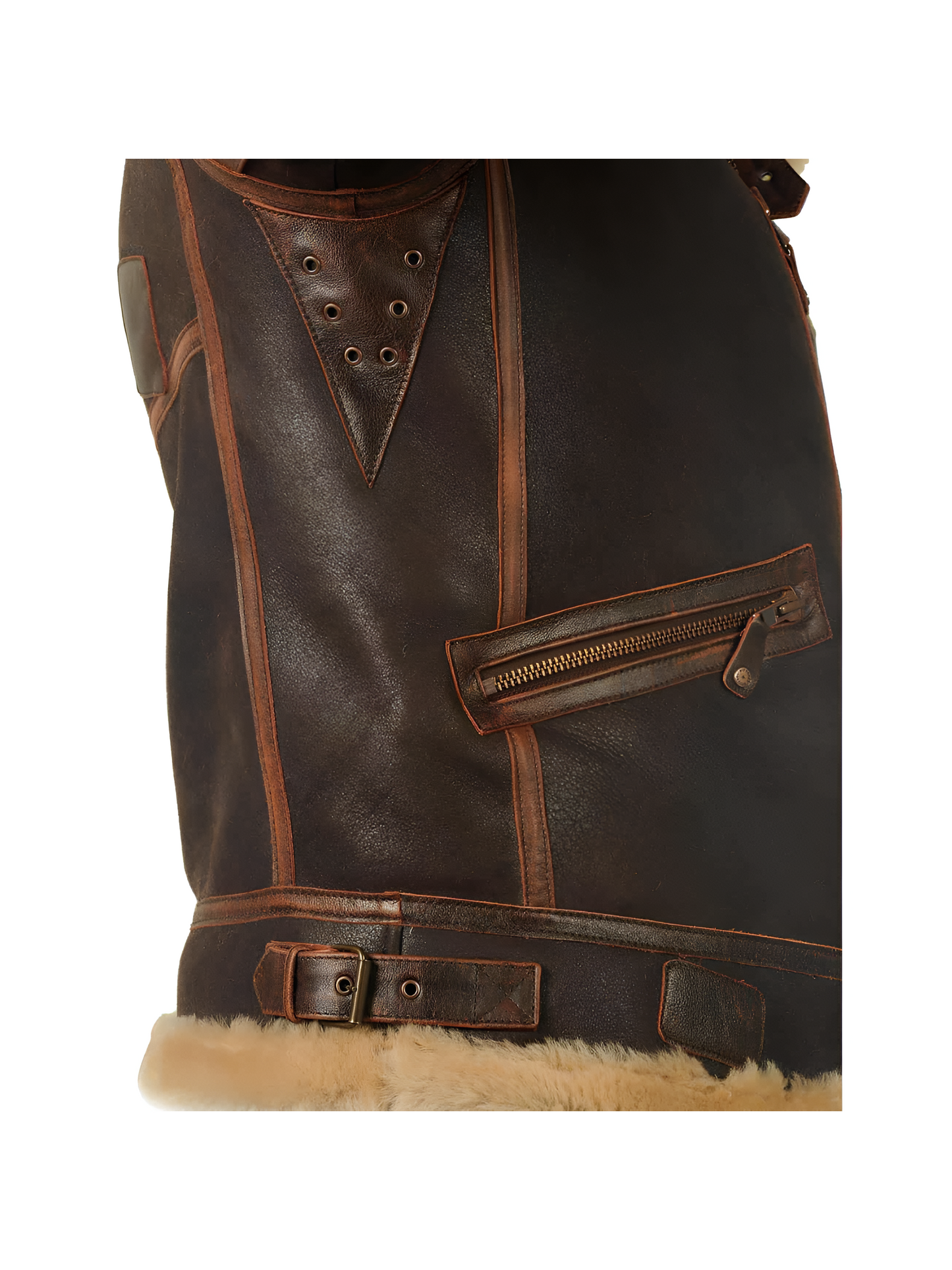 Aviator Lancaster – Cuero Shearling Premium