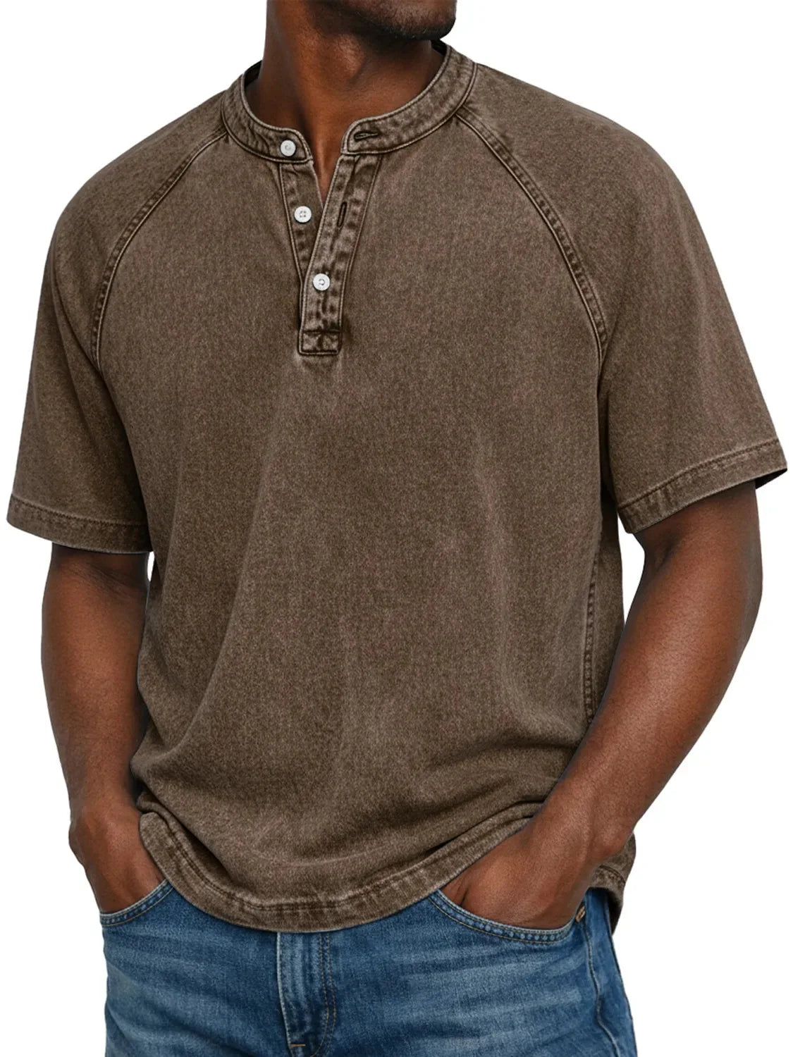 Martina Soler™ | Camisa vintage abotonada para hombre