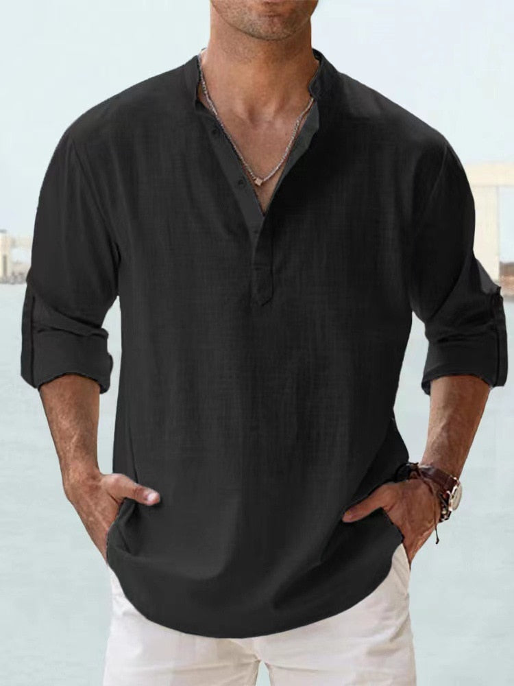 Cazel | Camisa transpirable de lino