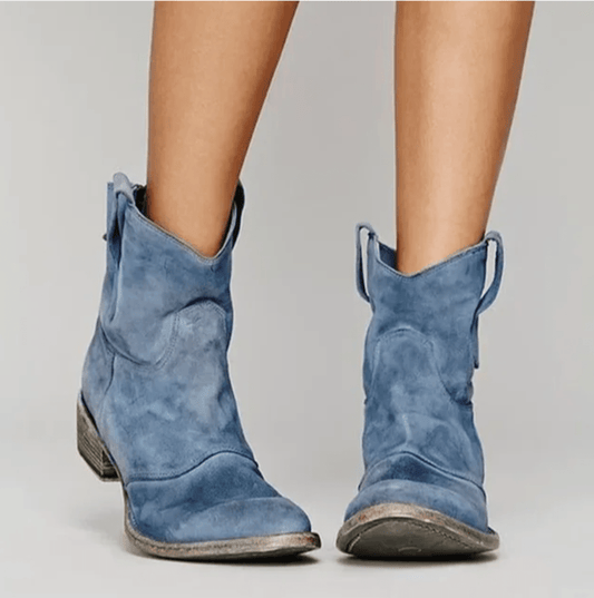 Charlotte - Botas ortopédicas de ante