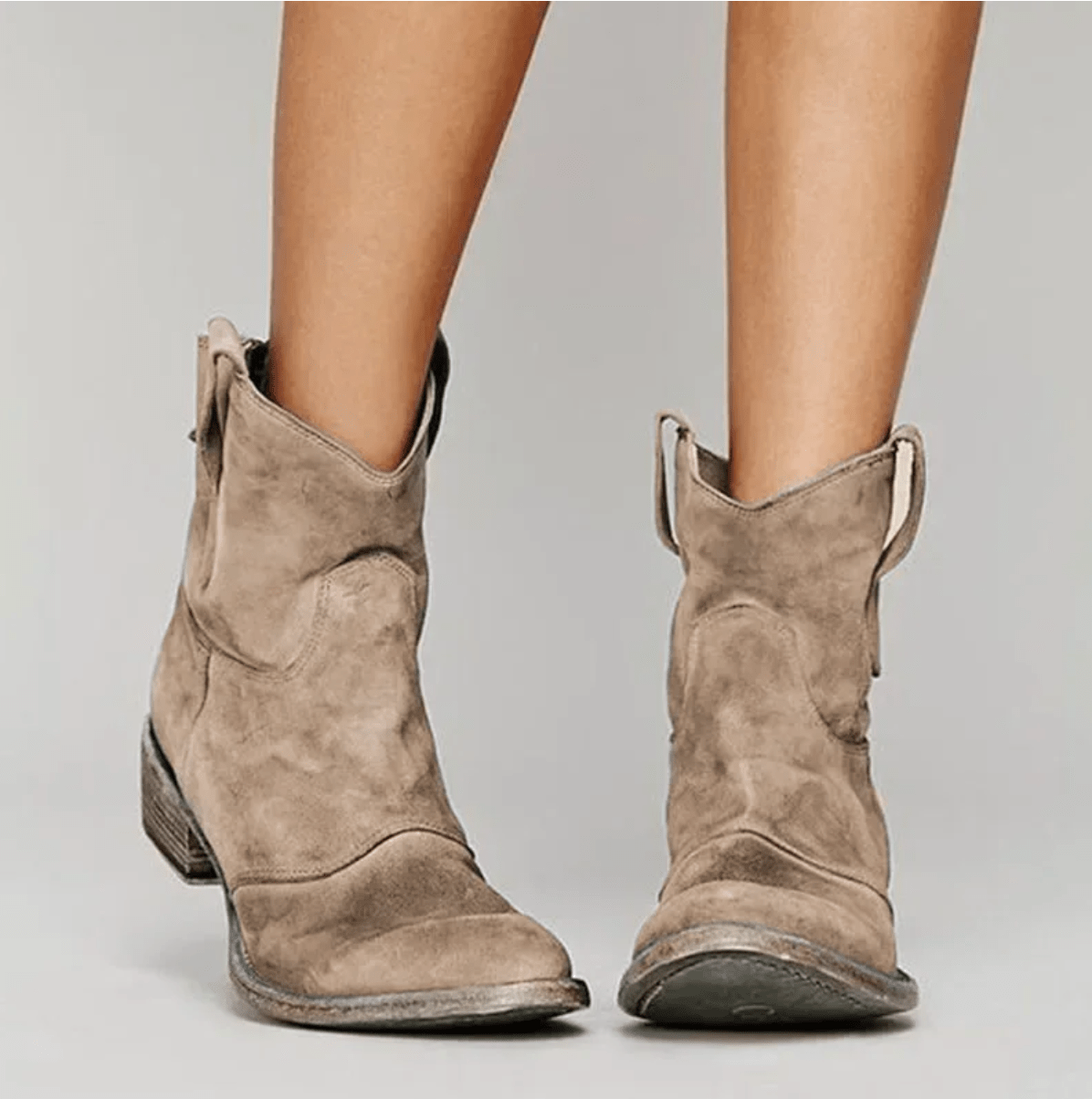 Charlotte - Botas ortopédicas de ante