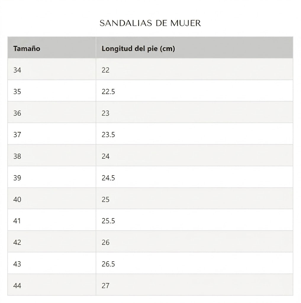 Sandalias de playa Luna
