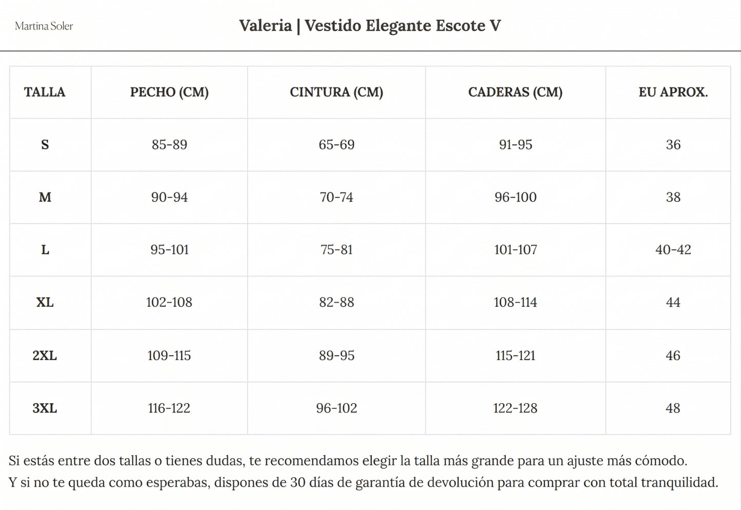 Valeria | Vestido Elegante Escote V