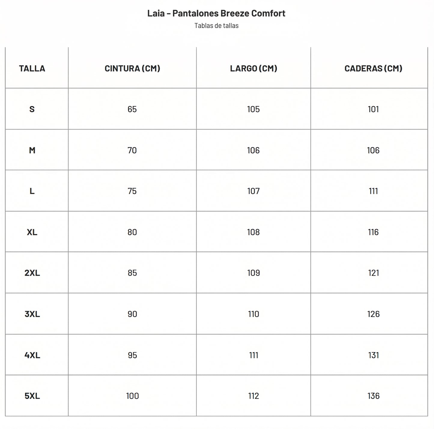 Laia - Pantalones Breeze Comfort