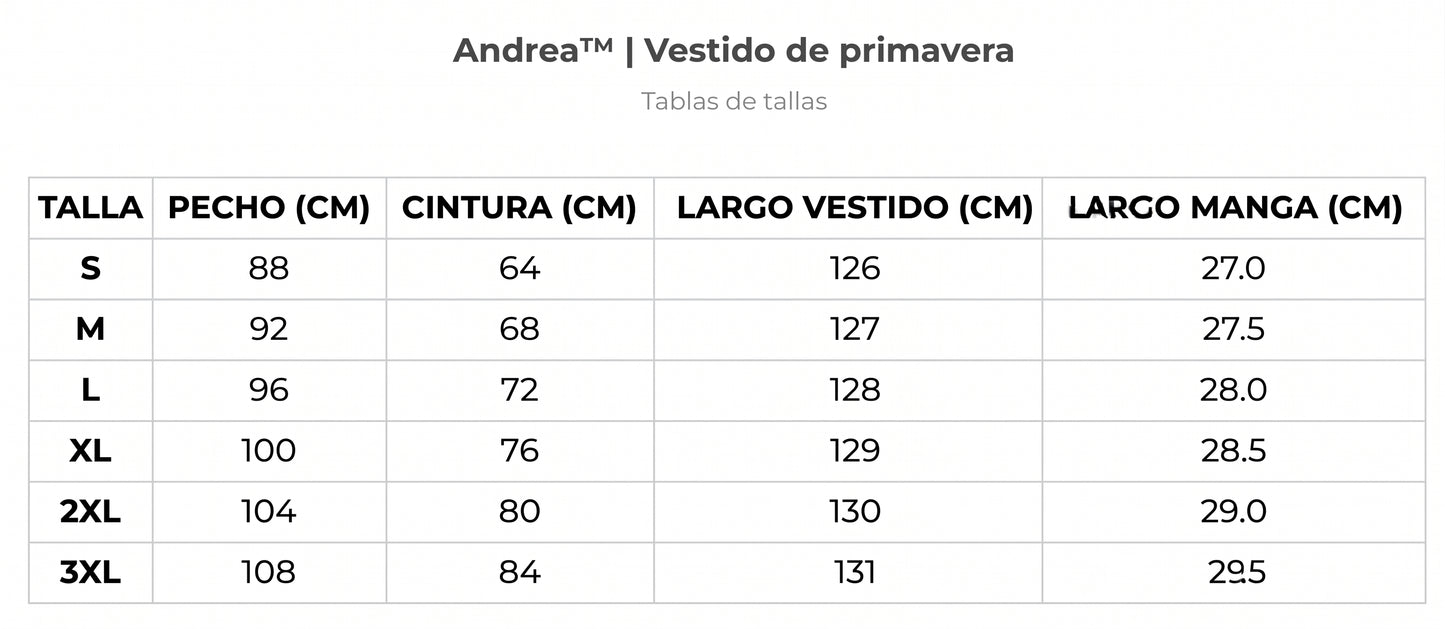Andrea™ | Vestido de primavera
