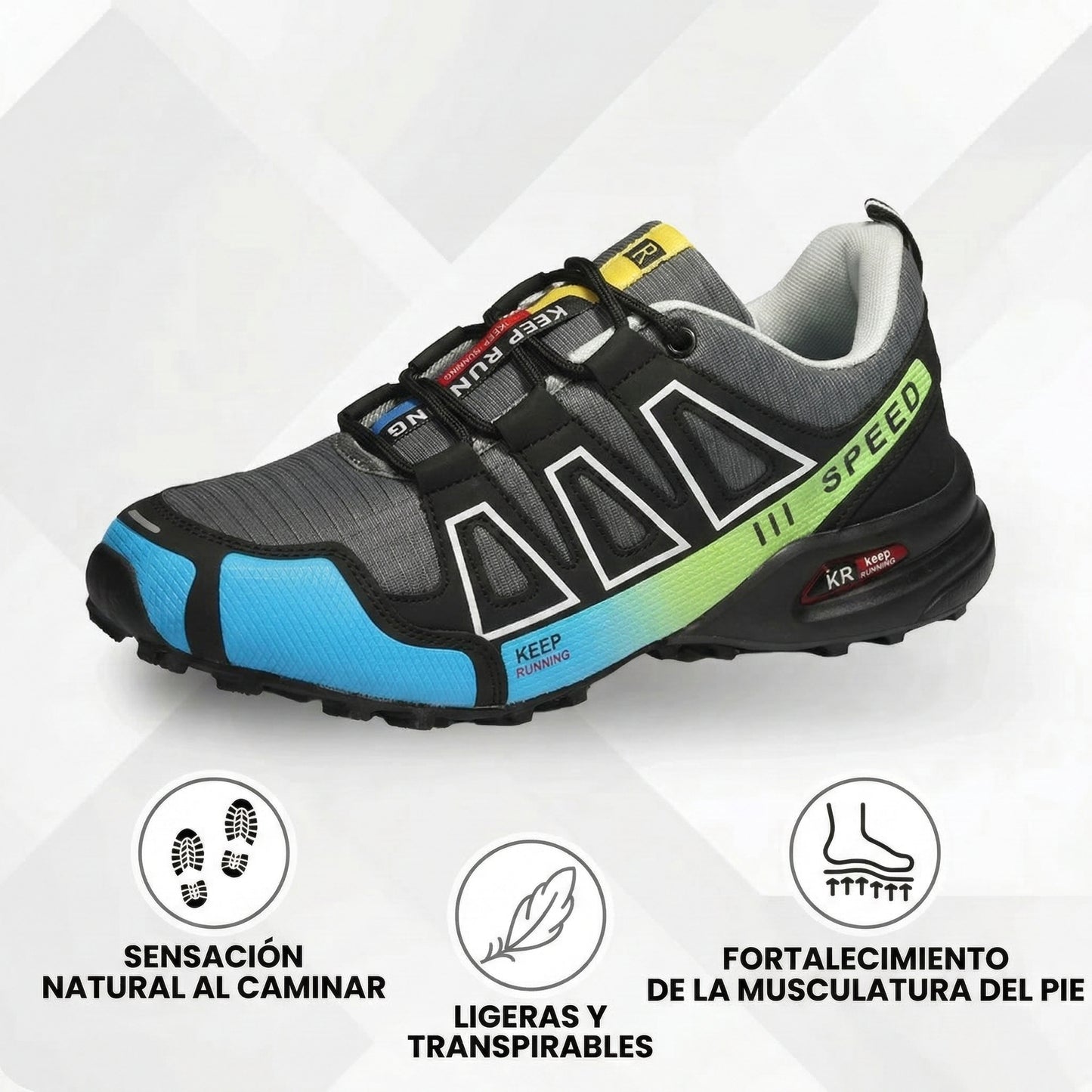 OrtoTrekking: calzado ergonómico para senderismo y trekking que alivia el dolor.