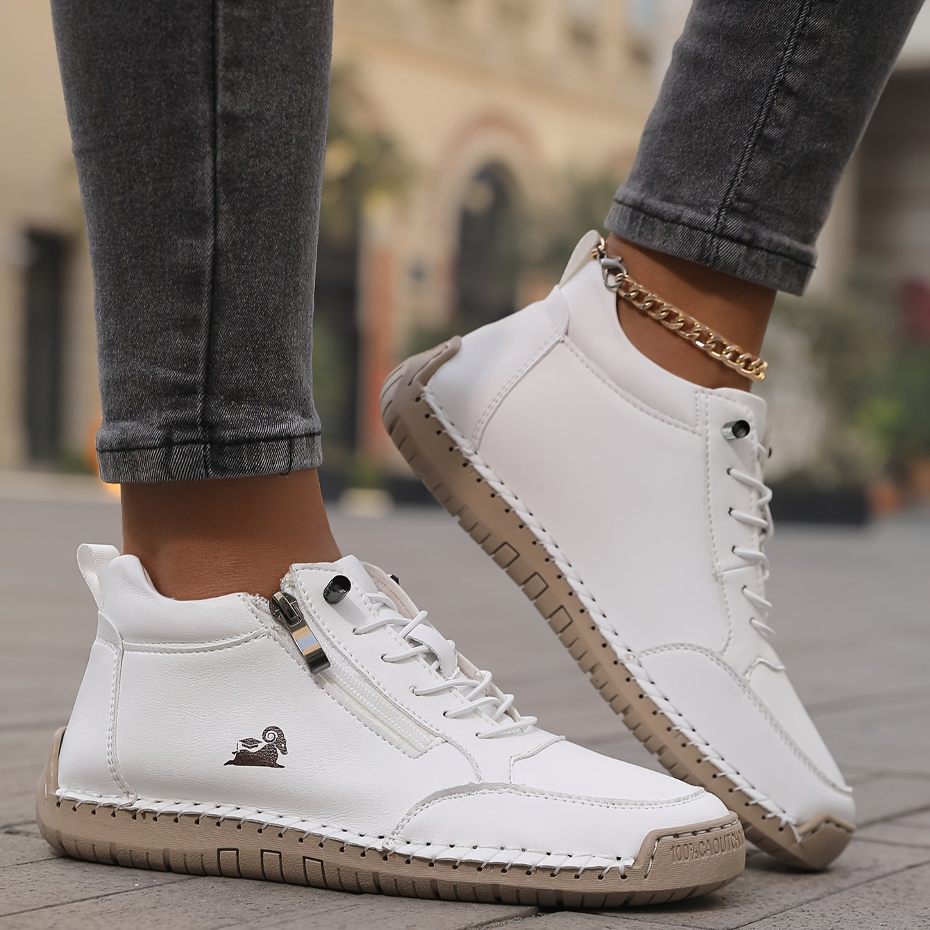 Martina Soler – Cómodas zapatillas ortopédicas + Cremallera