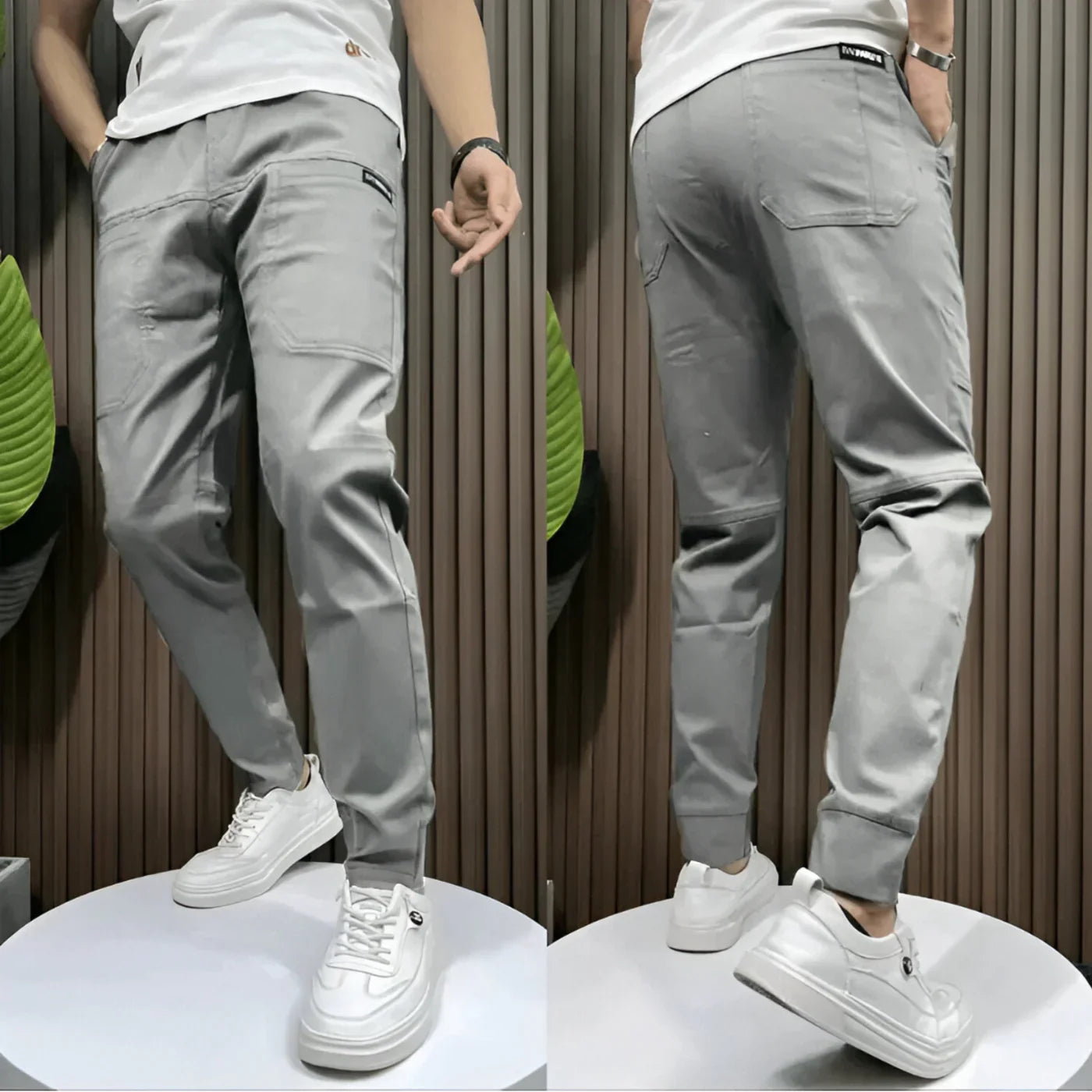 Sommerfeld | Pantalones cargo elásticos de primera calidad para hombre