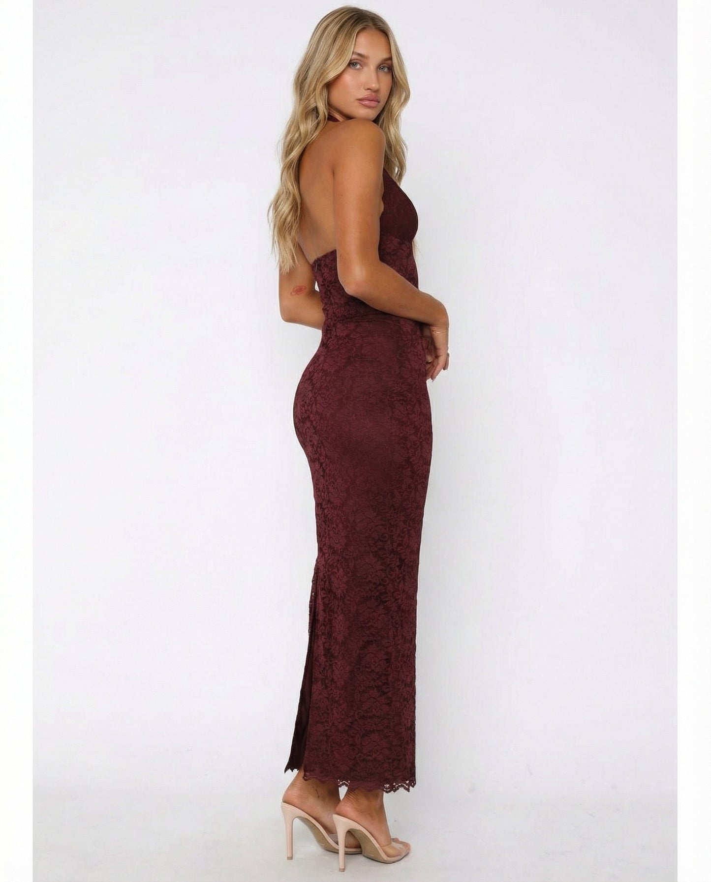 Martina Soler | Vestido largo de encaje