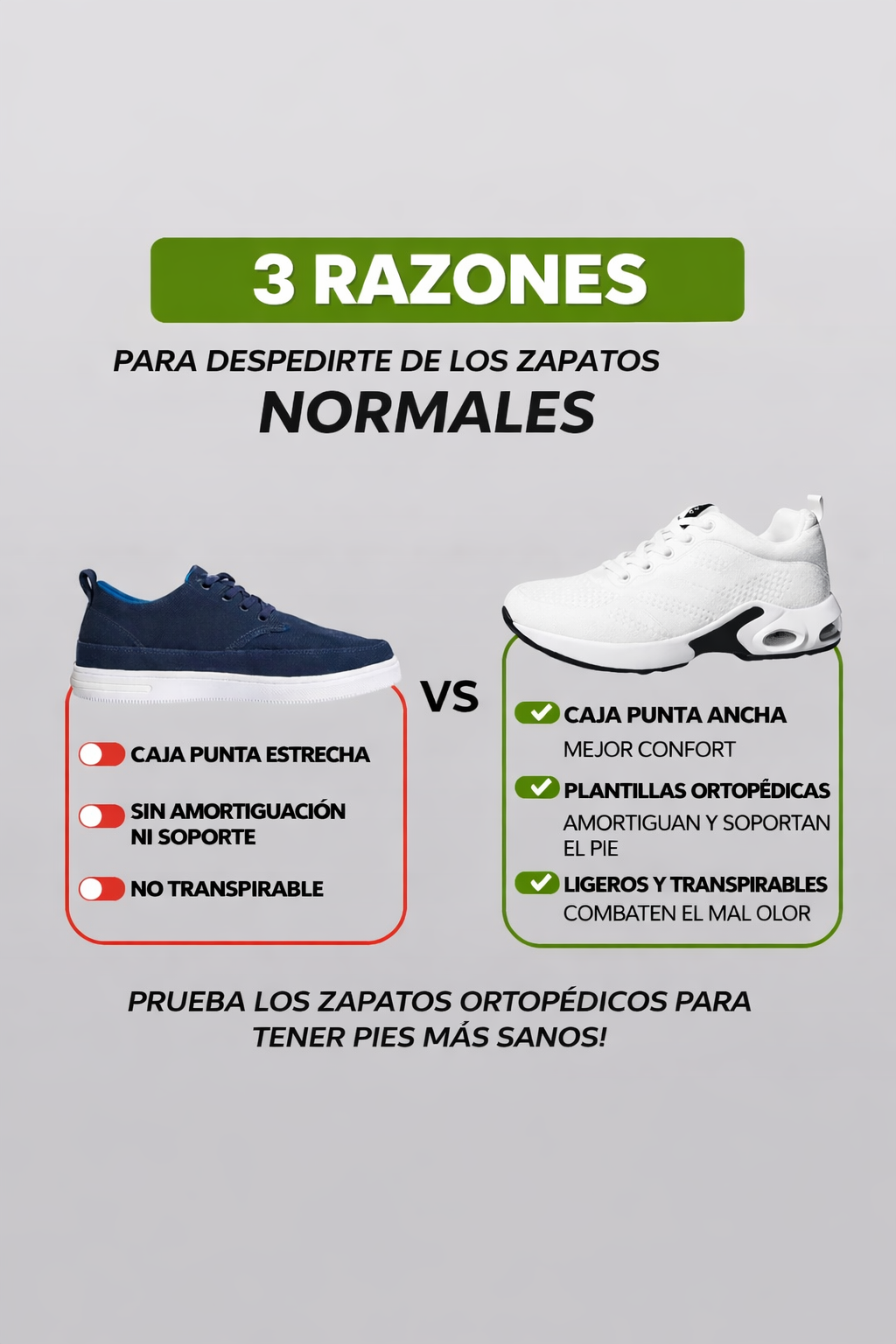 OrtoConfort: Calzado ergonómico para aliviar el dolor