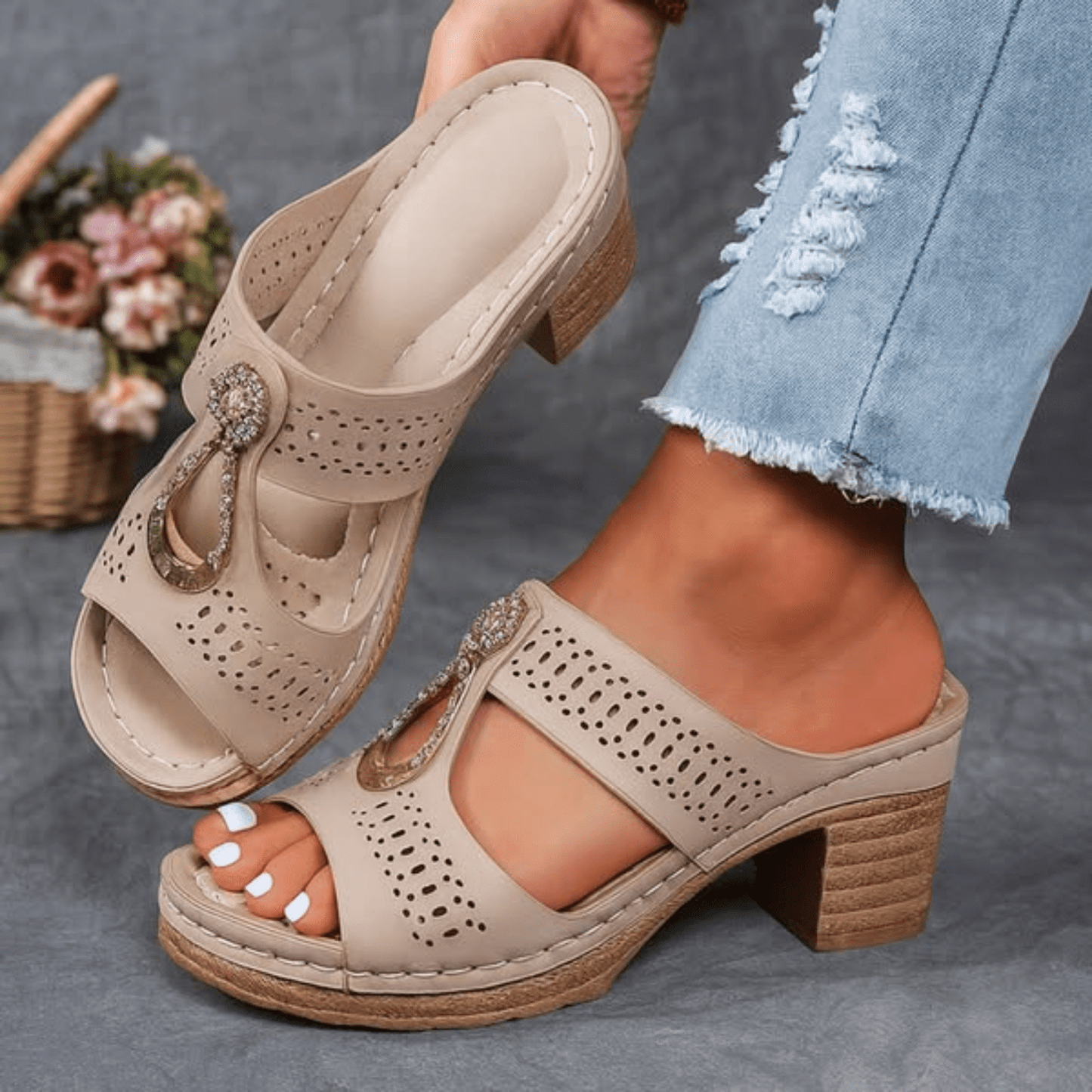 Martina Soler | Sandalias ortopédicas cómodas Isabelle