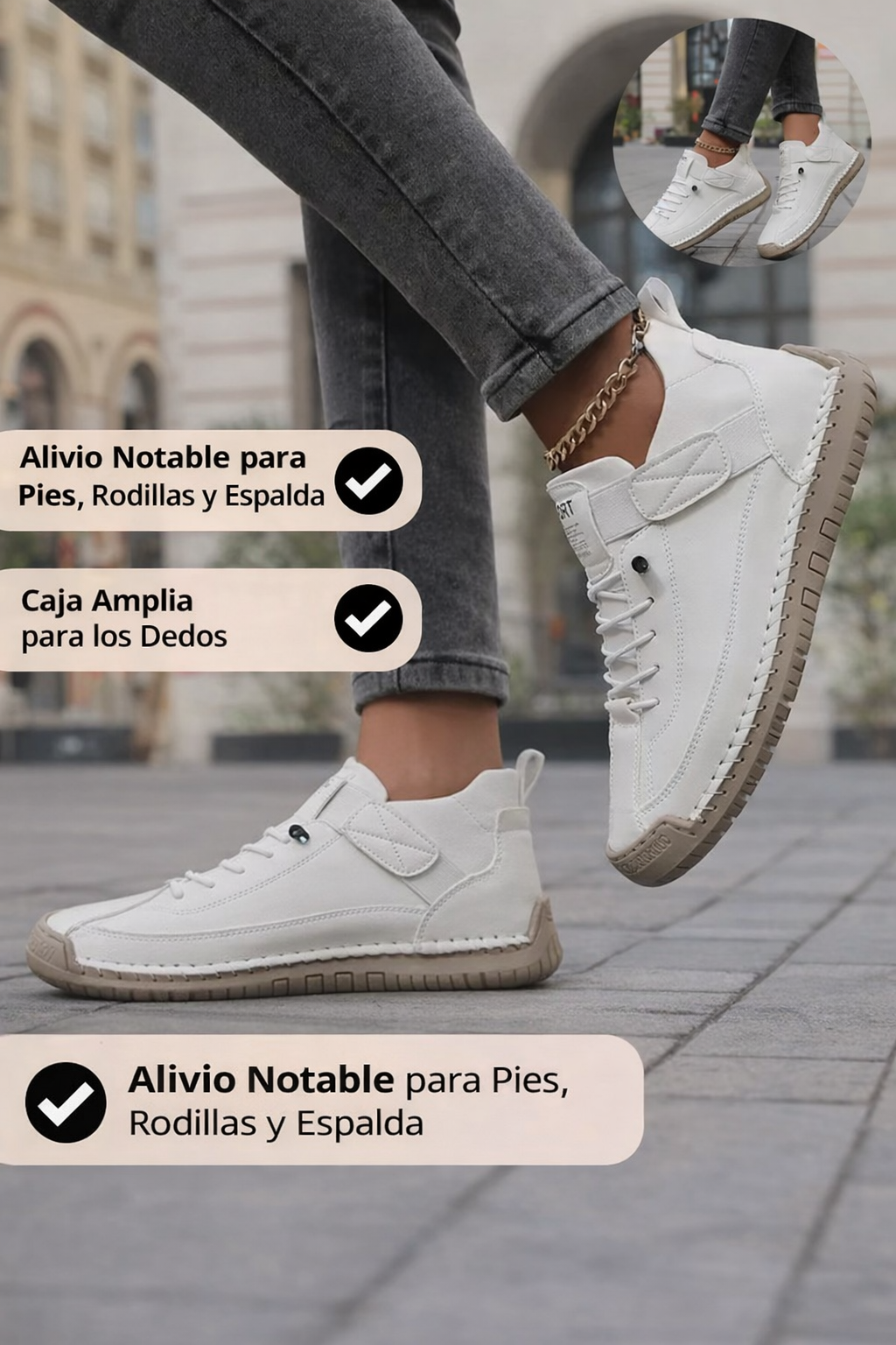 Mila™: Zapatillas ortopédicas cómodas y sin dolor