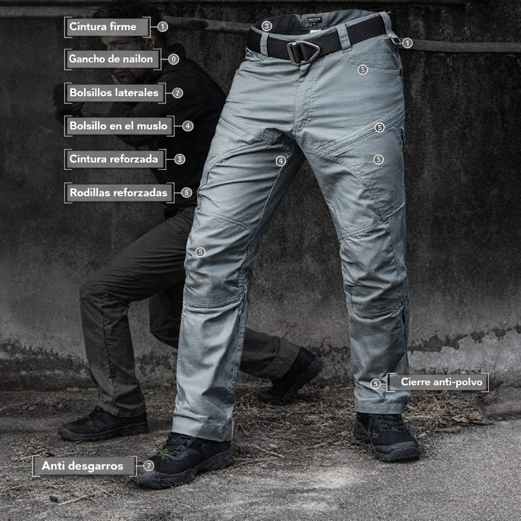 ⏳Tiempo limitado 50 % de descuento💥Pantalones impermeables para hombre Outdoor IX7/ IX9