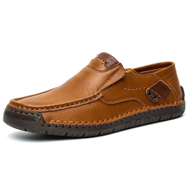 🔥Piel de becerro transpirable🔥Zapatos clásicos y cómodos de piel para hombre👞
